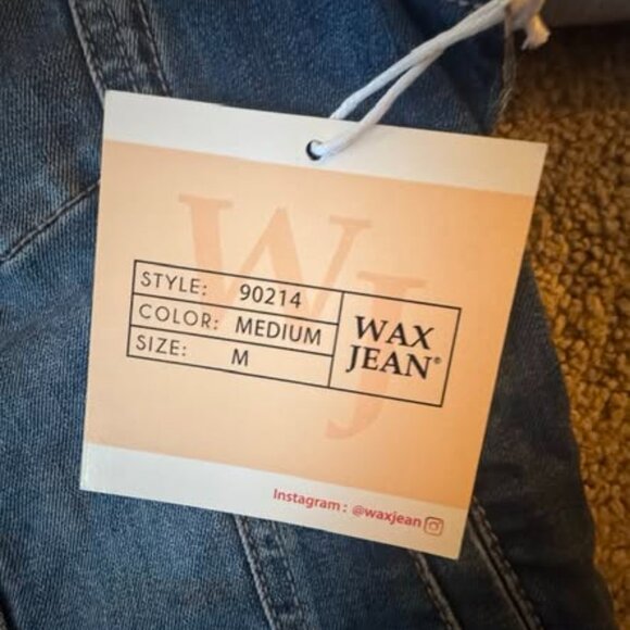 BASIC DENIM WAX JEAN JACKET - Picture 7 of 7